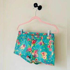 Wall Flower Floral Shorts - Juniors/Womens Size 9